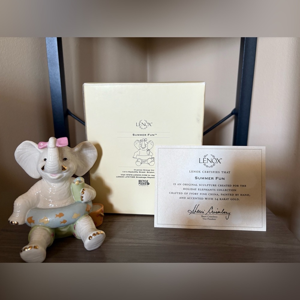 Lenox Summer Fun Elephant